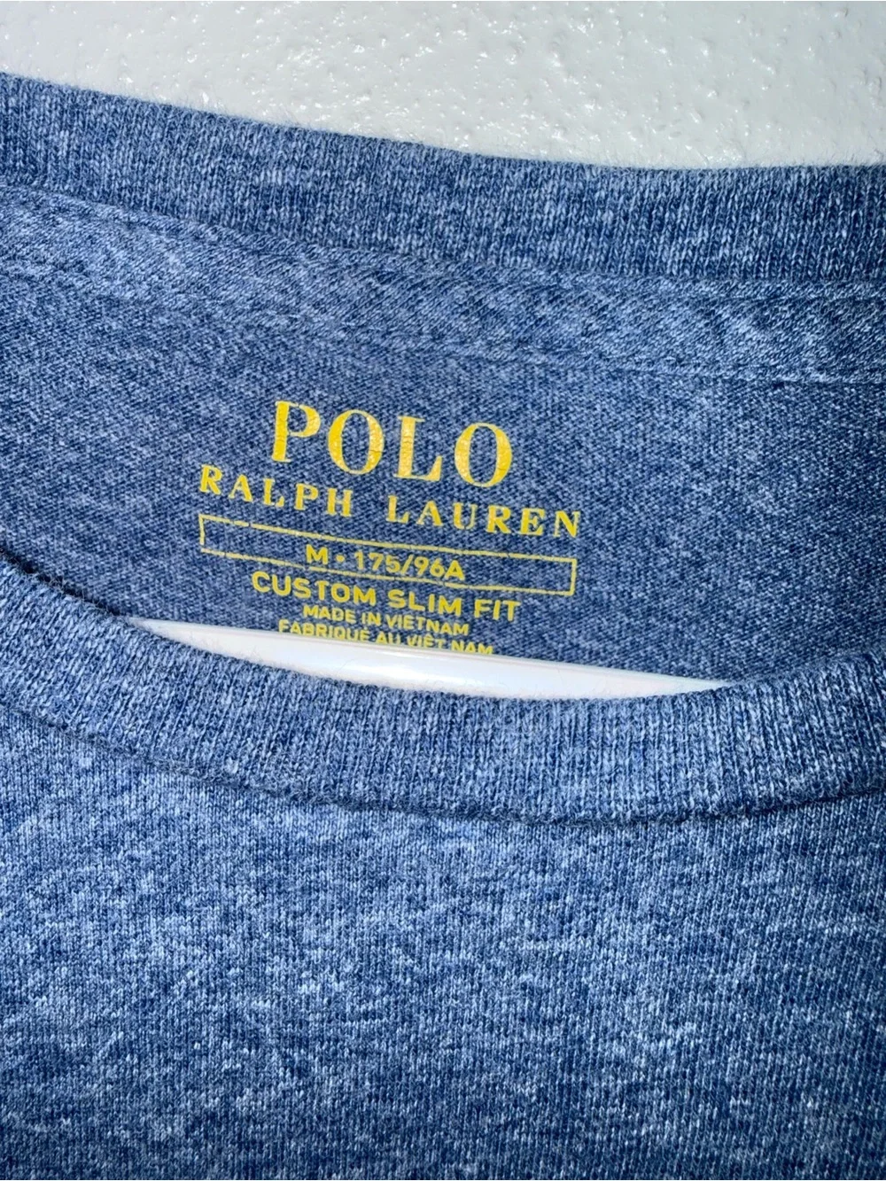 Polo by Ralph Lauren Blue Heather Crew Neck Tee